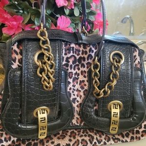 Leopard purse